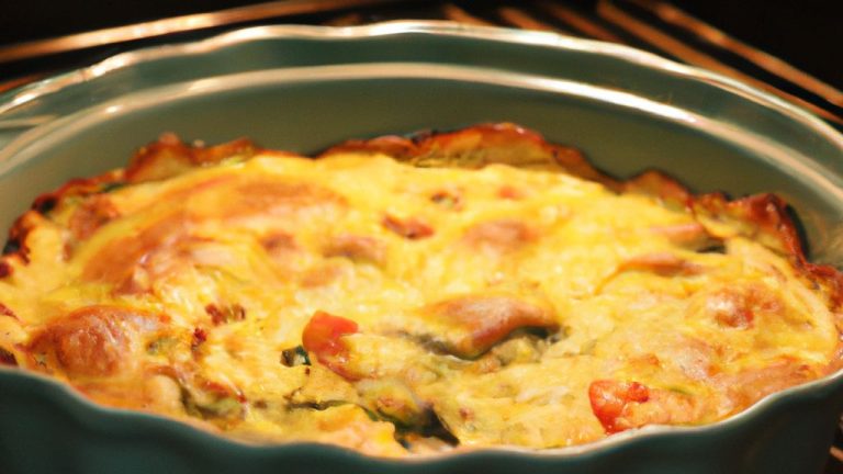 Receita de omelete de forno