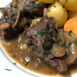 Ossobuco com Funghi, Batatas e Vagens