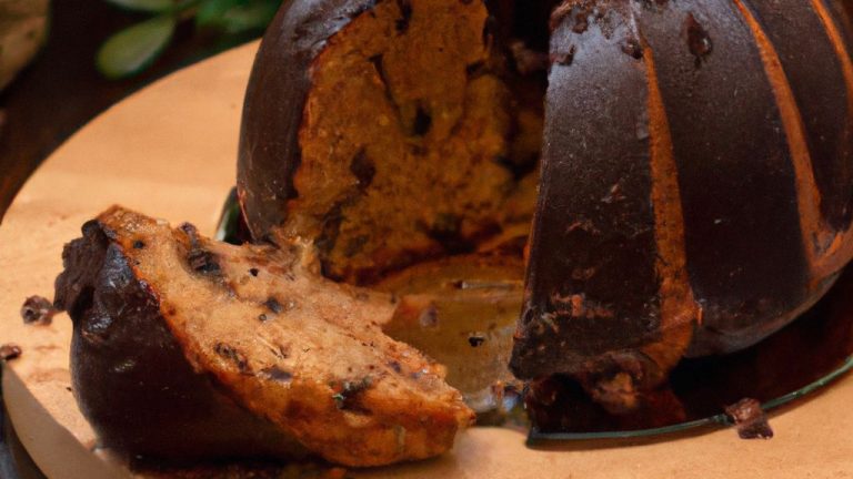 Receita de Panetone de Chocolate