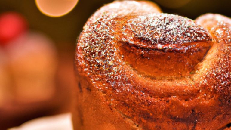 Receita de Panetone de Natal