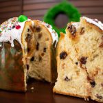 Panetone recheado caseiro