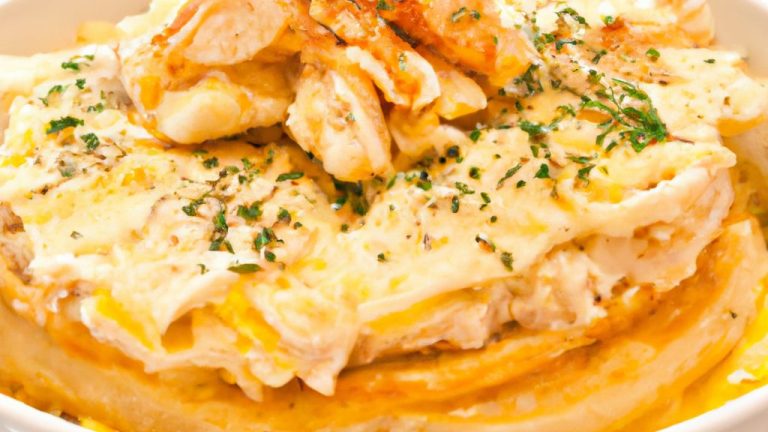 Receita de Panqueca de frango com requeijão
