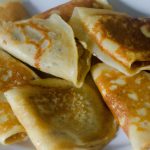 Panqueca salgada de microondas