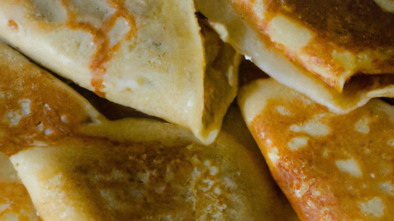 Receita de Panqueca salgada de microondas