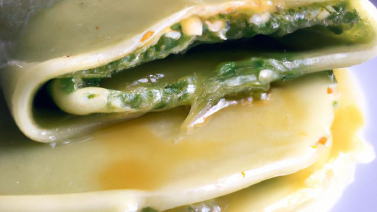 Receita de Panqueca Verde