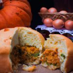 Pão de Abóbora Recheado