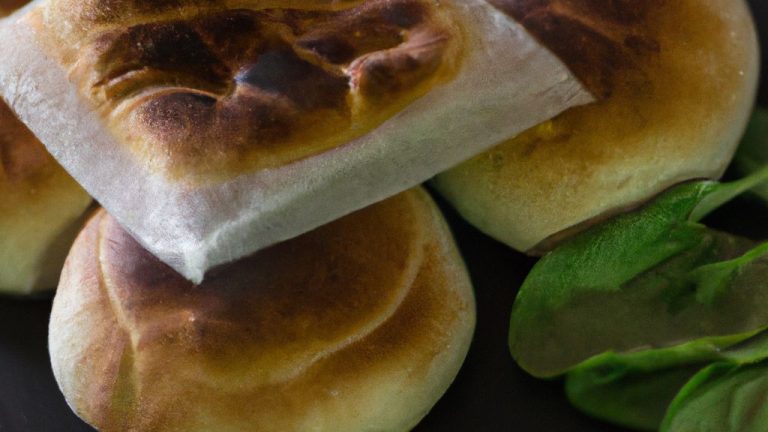 Receita de Pão de Folhas e Talos
