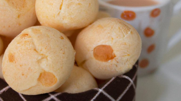Receita de pão de queijo na caneca