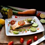 Papilote de Peixe com Legumes