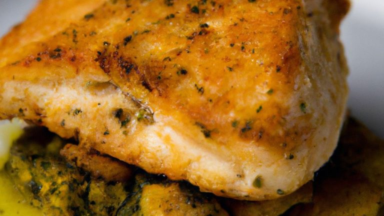 Receita de Pargo Recheado com Croutons e Ervas