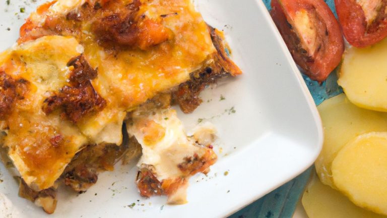 Receita de Pastel de Forno Vegetariano