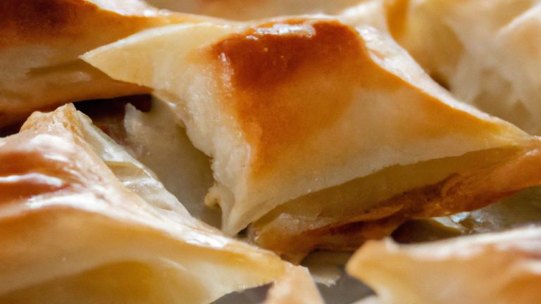 Receita de Pastel de Queijo