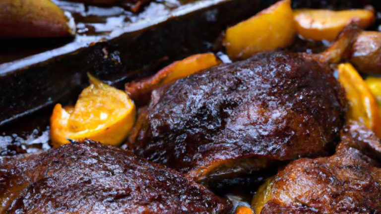 Receita de Pato com Maçãs