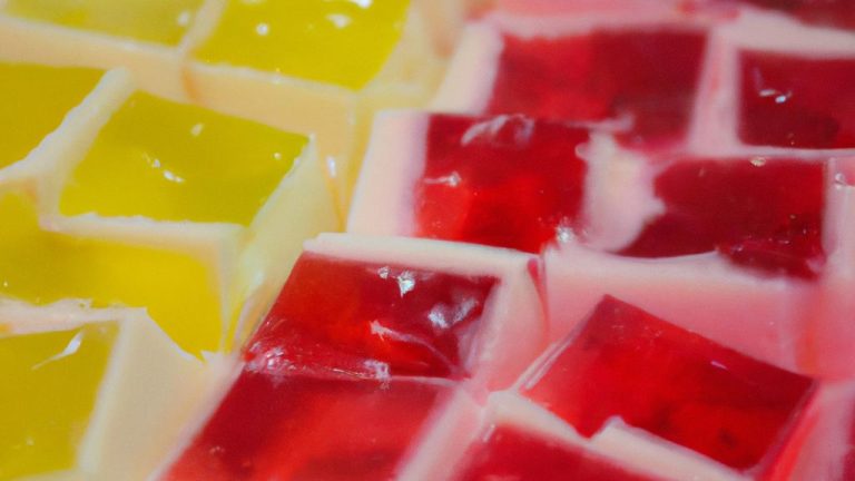 Receita de Pavê de Gelatina Colorido