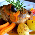 Peito de Peru com Molho de Laranja