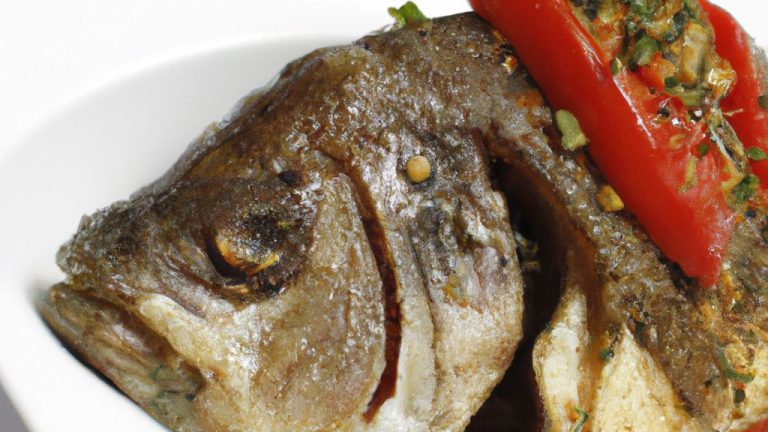 Receita de Peixe Assado