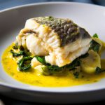 Peixe com Espinafre