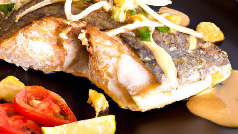 Receita de Peixe em Cores