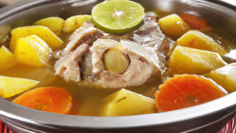 Receita de Peixe Ensopado
