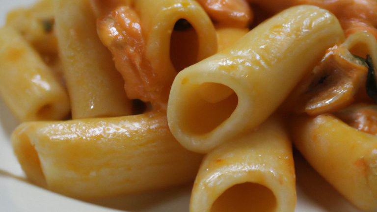 Receita de Penne calamares
