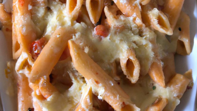 Receita de Penne com Queijo