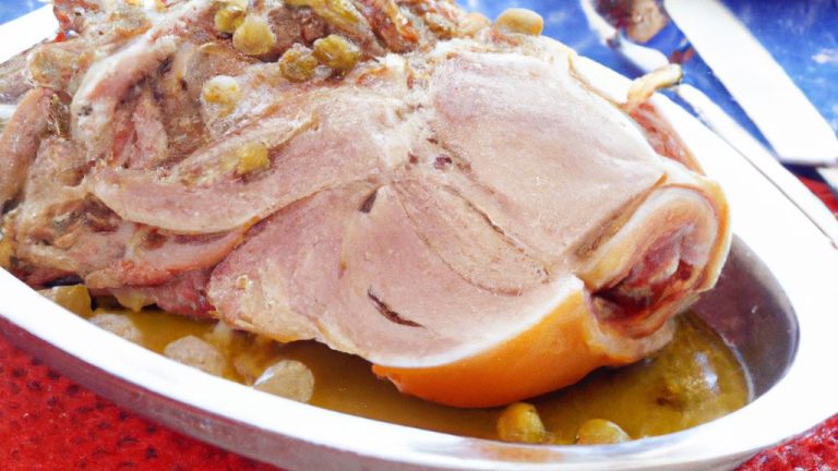 Receita de Pernil à algarve