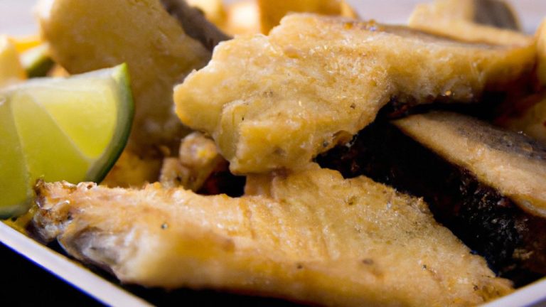 Receita de Pescadinhas Fritas com Batatas