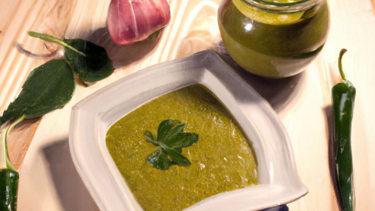 Receita de Pesto de salsa