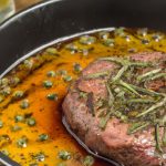 Picanha ao Forno com Molho de Azeitonas Pretas na Cerveja