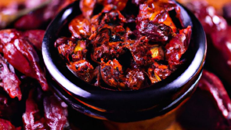 Receita de Pimenta vermelha em flocos