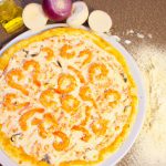 Pizza à Camarão Rosado
