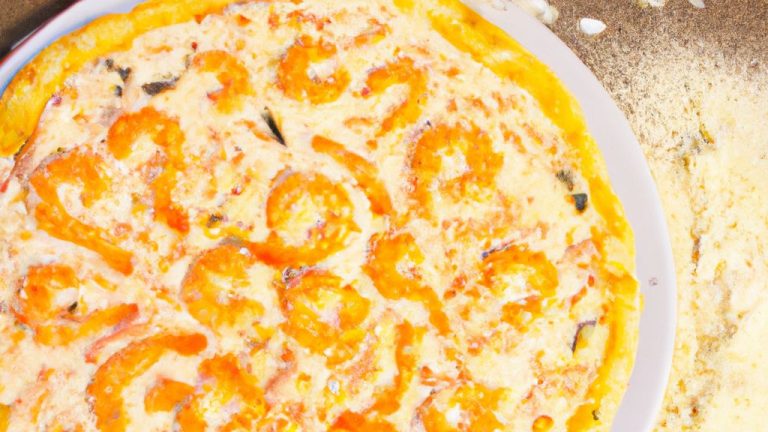 Receita de Pizza à Camarão Rosado