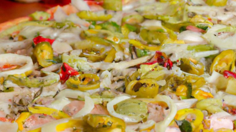 Receita de Pizza com Legumes