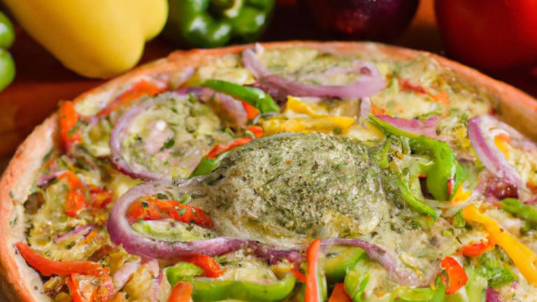 Receita de Pizza com Verduras