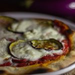 Pizza de Berinjela Frita