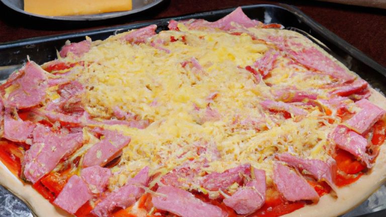 Receita de Pizza de Salame