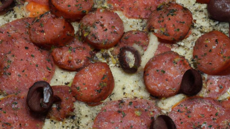 Receita de Pizza de Salsicha
