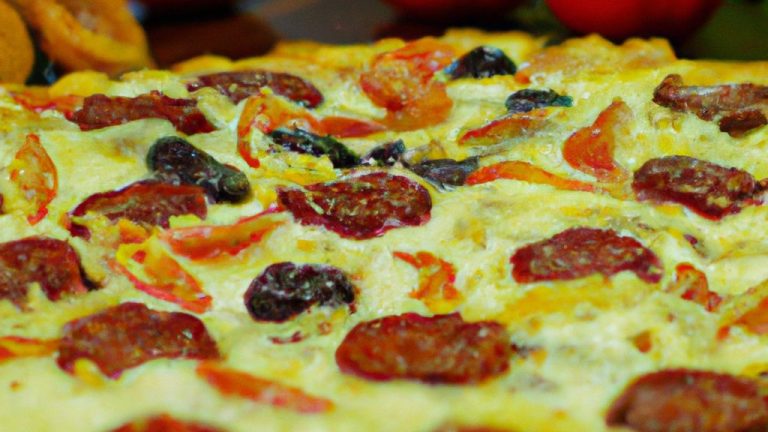 Receita de Pizza Saborosa