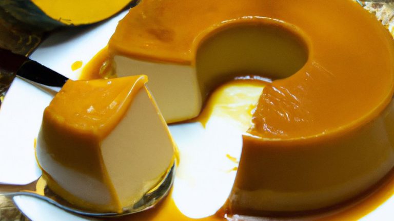 Receita de Pudim de Abóbora