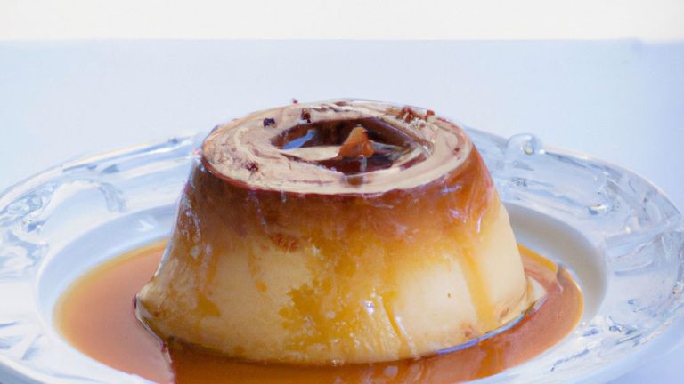 Receita de Pudim de Arroz com Suspiro