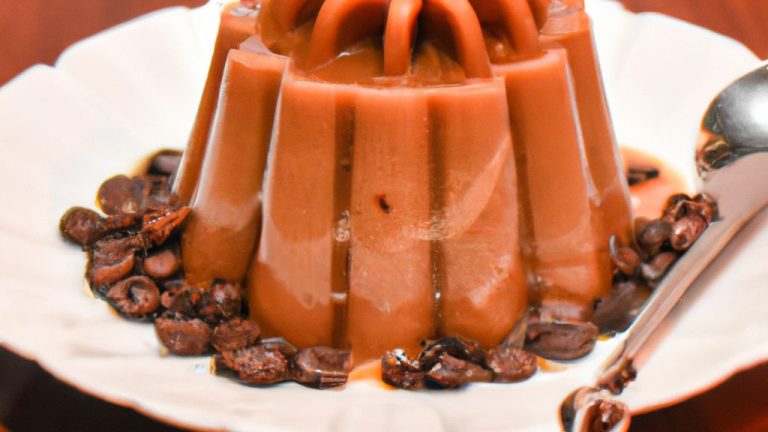 Receita de Pudim de Café e Castanhas do Pará
