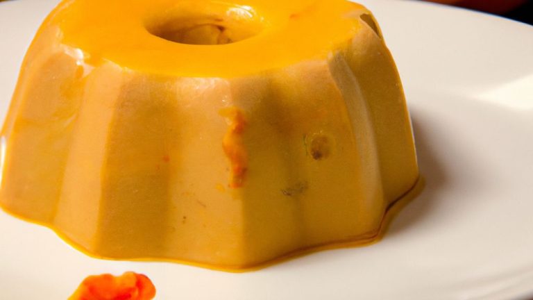 Receita de Pudim de cenoura