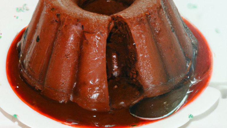 Receita de Pudim de Chocolate