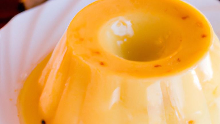 Receita de Pudim de Claras