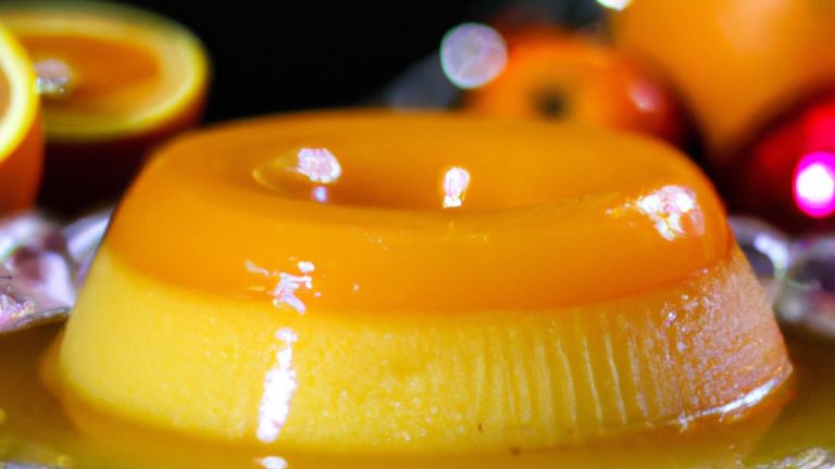 Receita de Pudim de Laranja