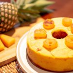 Pudim de Mandioca e Abacaxi na Assadeira