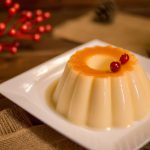 Pudim de Natal sem lactose