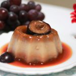 Pudim de Uva com calda light