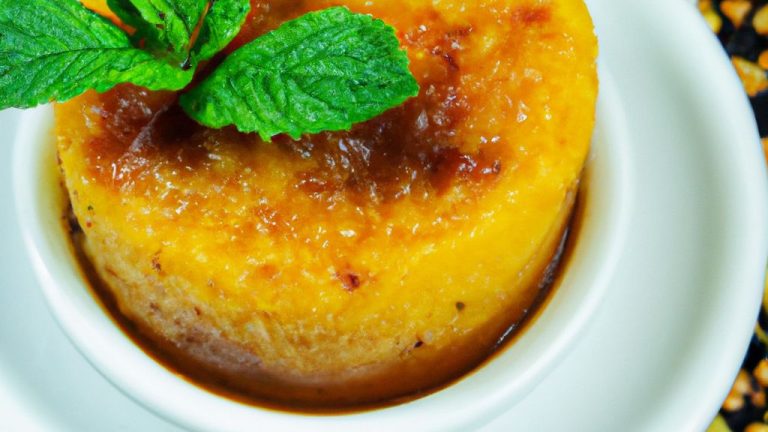 Receita de Pudim mukai de peixe