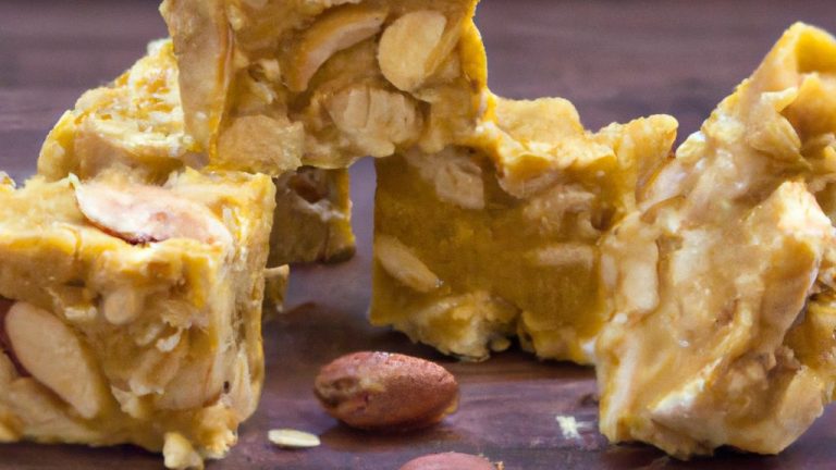 Receita de Quadradinho de Amendoim